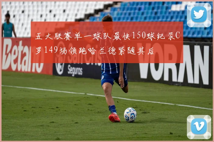 五大联赛单一球队最快150球纪录C罗149场领跑哈兰德紧随其后